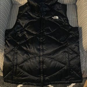 Black North Face Vest